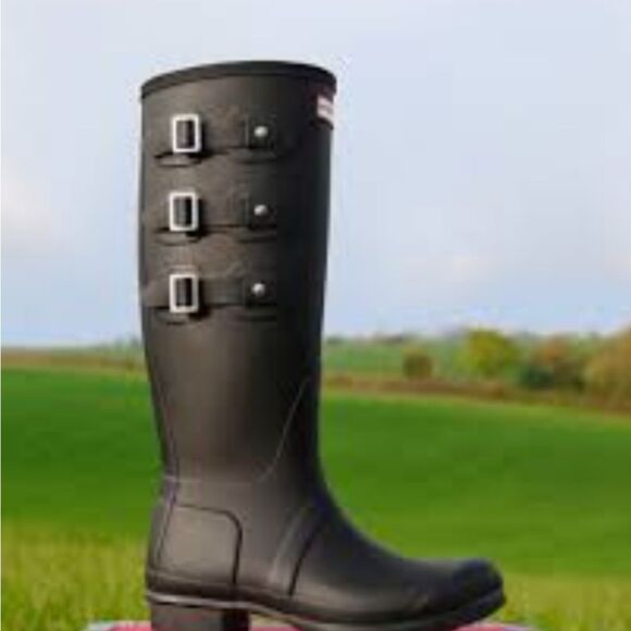 Hunter Original Tall Mercury Multi- Buckle Boot - Picture 5 of 12